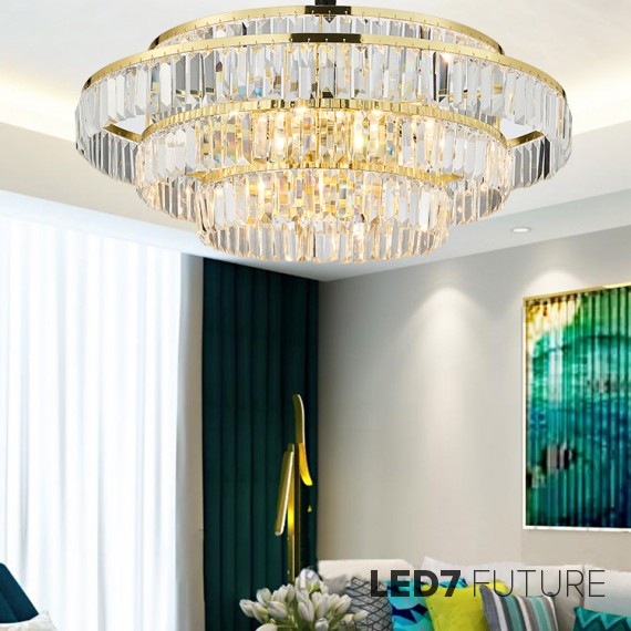 Loft Industry Modern - Spring Chandelier